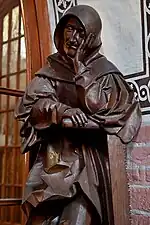 Simon mit der Säge (Dom zu Güstrow)