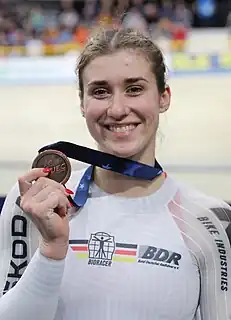 Pauline Grabosch, Bronzemedaille im Zeitfahren bei der EM 2024