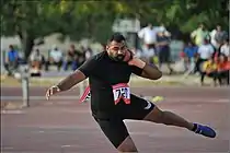 Tejinder Pal SinghRang acht mit&nbsp;20,43&nbsp;m