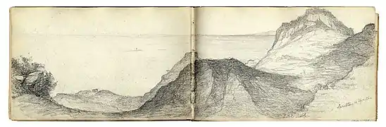 24. April 1876. Castelmola