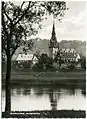 Elbseite von Lutherhaus und Friedenskirche (1929)