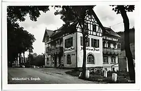 Hotel zur Post 1931, heute die Hammerschänke