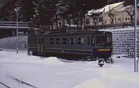 Adhäsionstriebwagen M4.401 der FC im Jahr 1998 in Camigliatello Silano