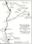Schützeneskadronen der 26. Kavallerie-Brigade1917 im Oberelsass