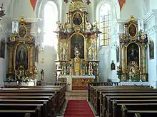 Die Innenausstattung der Alten Pfarrkirche