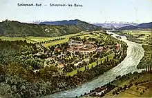 Zeichnung von Bad Schinznach