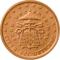2 Cent Vatikan 2. Serie