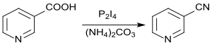 Synthese von 3-Cyanpyridin aus Nicotinsäure