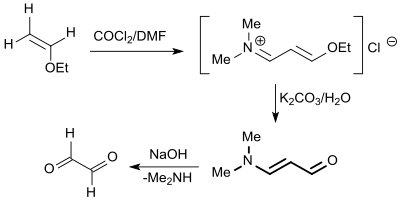 Synthese von 3-Diaminoacrolein nach Z. Arnold