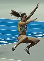 Erica Jarder erreichte als Zehnte ihrer Qualifikationsgruppe mit 6,33&nbsp;m nicht das&nbsp;Finale