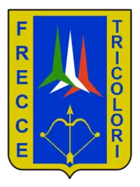 Wappen der Kunstflieger von Frecce Tricolori