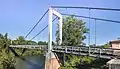 Hängebrücke aus dem Jahr 1955