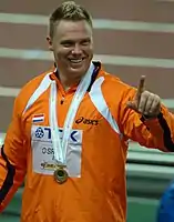 Bronzemedaillengewinner Rutger Smith hatte im Kugelstoßen 2005 WM-Silber und 2006 EM-Bronze gewonnen, und auch hier gab es noch einmal Bronze im Kugelstoßen für ihn – allerdings erhielt er die Medaille erst zehn Jahre später nach der Disqualifikation des gedopten Andrej&nbsp;Michnewitsch