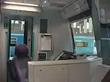 Führerstand der Class 360/1