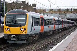 Britische Klasse 360 von Heathrow Connect