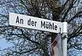 Straßenbezeichnung An der Mühle