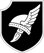 Wappen der 38. SS-Grenadier-Division „Nibelungen“