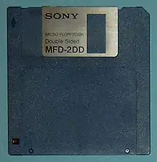 3½"-Diskette, double sided