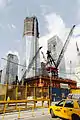 Baustelle des Three World Trade Centers im November 2011