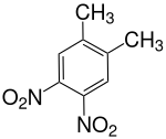 4,5-Dinitro-o-xylol Strukturformel