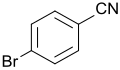 Strukturformel von 4-Brombenzonitril