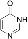 Strukturformel von 4-Pyrimidinon