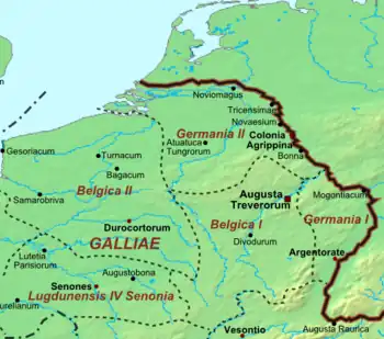 Die spätantike Provinz Belgica I