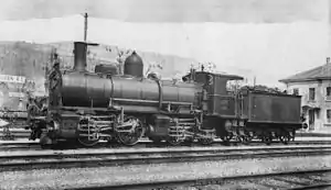 SBB D 2×2/2 4601, ca. 1902
