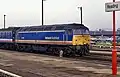 47 530 in den Farben des Network SouthEast in Reading im Jahr 1991