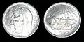 Italienische 500-Lire-Gedenkmünze von 1965