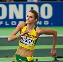 Airinė Palšytė belegte Rang&nbsp;neun