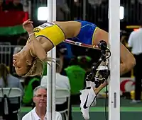 Erika KinseyRang acht mit 1,89&nbsp;m