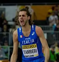 Gianmarco Tamberi kam auf den geteilten achten&nbsp;Platz