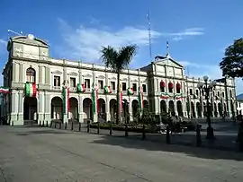 Das städtische Rathaus(Palacio Municipal)