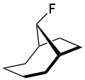 9-anti-Fluor-bicyclo[4.2.1]nonan (=anti-Isomer)