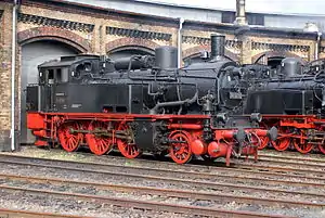 74 1230 im Bw Berlin-Schöneweide (12. September 2010)