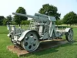 Deutsche 8,8-cm-Flak 16, das modernste deutsche Fliegerabwehrgeschütz zu Kriegsende