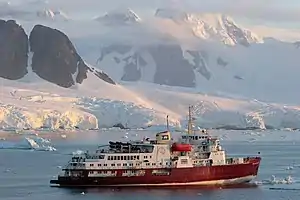 Die Polar Star im Grandidier-Kanal, 2006