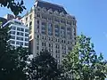 Hotel und 90 West im September 2021