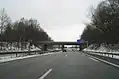 Vierstreifige Autobahn bei Seevetal-Hittfeld