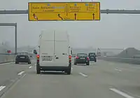 Knoten Vösendorf während der Bauarbeiten