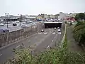 Tunnelführung bei der Stadtdurchfahrt von Stirling