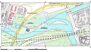 Wehr in der Spree, Schleusen in künstlich angelegten Kanälen