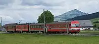Triebwagen BDe 4/4 II bei Gonten