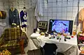Kulisse der Garderobe von der Tournee 1979