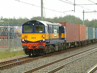 Class 58-Lokomotive im Einsatz für ACTS in den Niederlanden