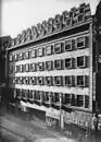 Petershof Leipzig mit den sieben Skulpturen 1929