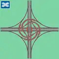 Autobahnkreuz „Turbine“