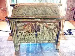 Sarkophag der Nekropole im Museum in Chania