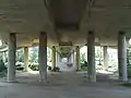 Alte Anschlussstelle Mombach von unten (Aufnahme von 2006)